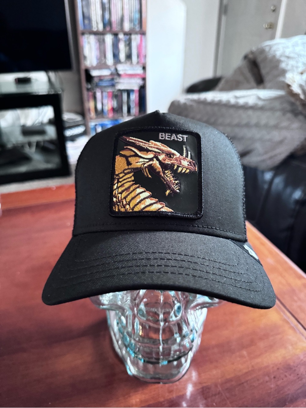 The Farm Goorin Bros. BLACK DRAGON "BEAST" SnapBack Trucker Hat. NWT